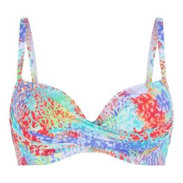 Lingadore Bt Coral Leopard Print Voorgevormde Bikini Top