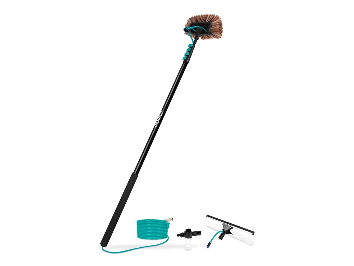 VONROC Telescopische wasborstelset - 6,5 meter