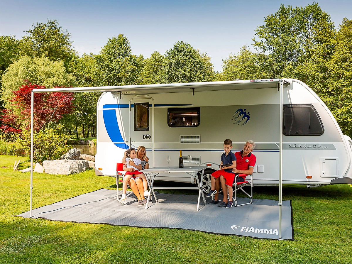 Fiamma Caravanstore XL 280 Royal Grey zakluifel