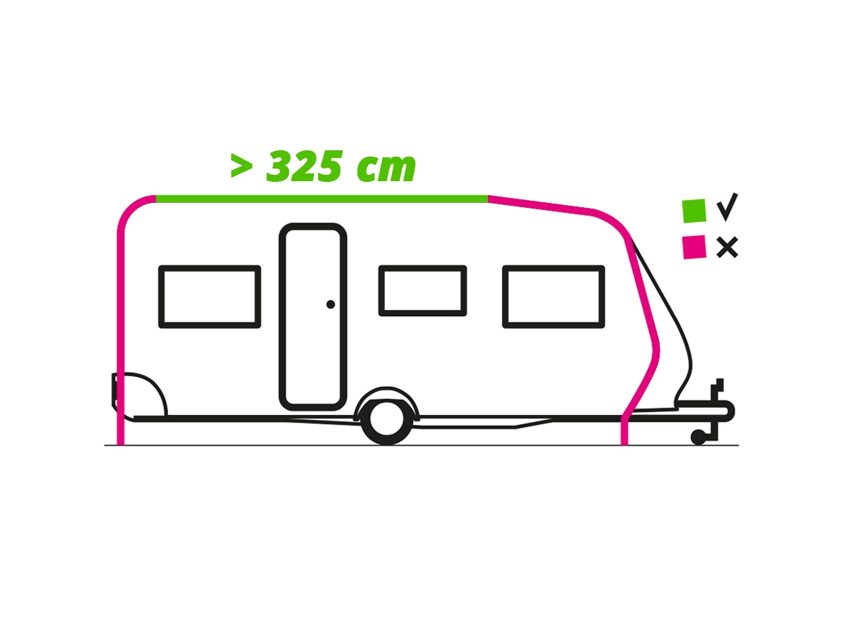 Thule Omnistor 1200 325 Mystic Grey zakluifel