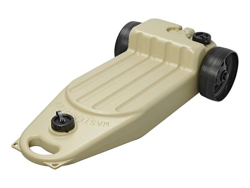 Aquaroll Wastemaster 38L mobiele vuilwatertank - beige