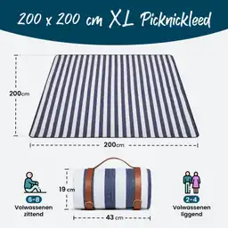 Sunflake picknickkleed