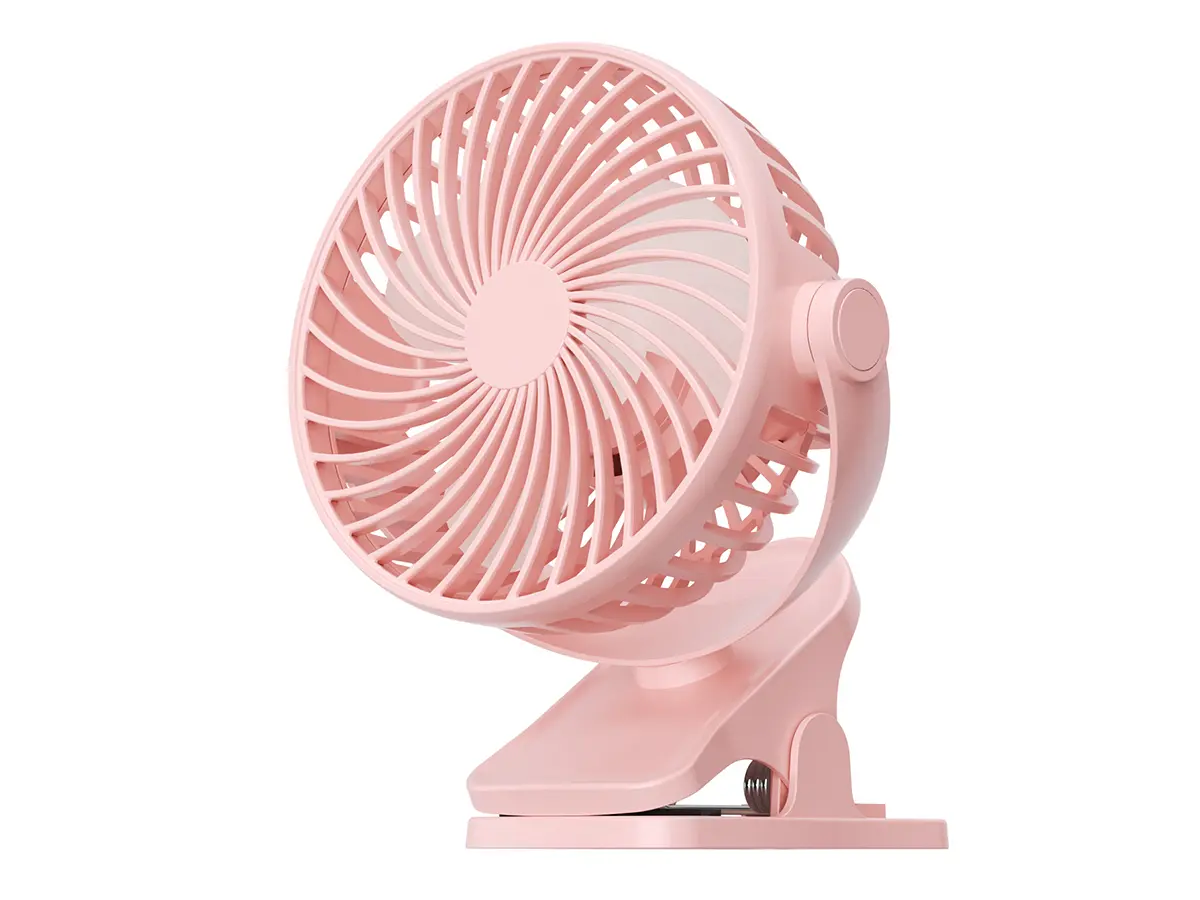 Fullcomfort A-Flow Clip-on Mini USB ventilator - Pink