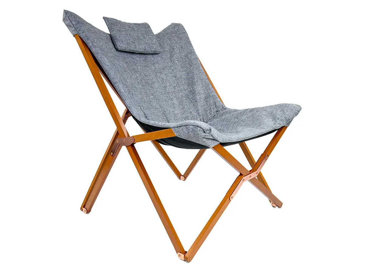 Bo-Camp Urban Outdoor Bloomsbury L vlinderstoel - Grey