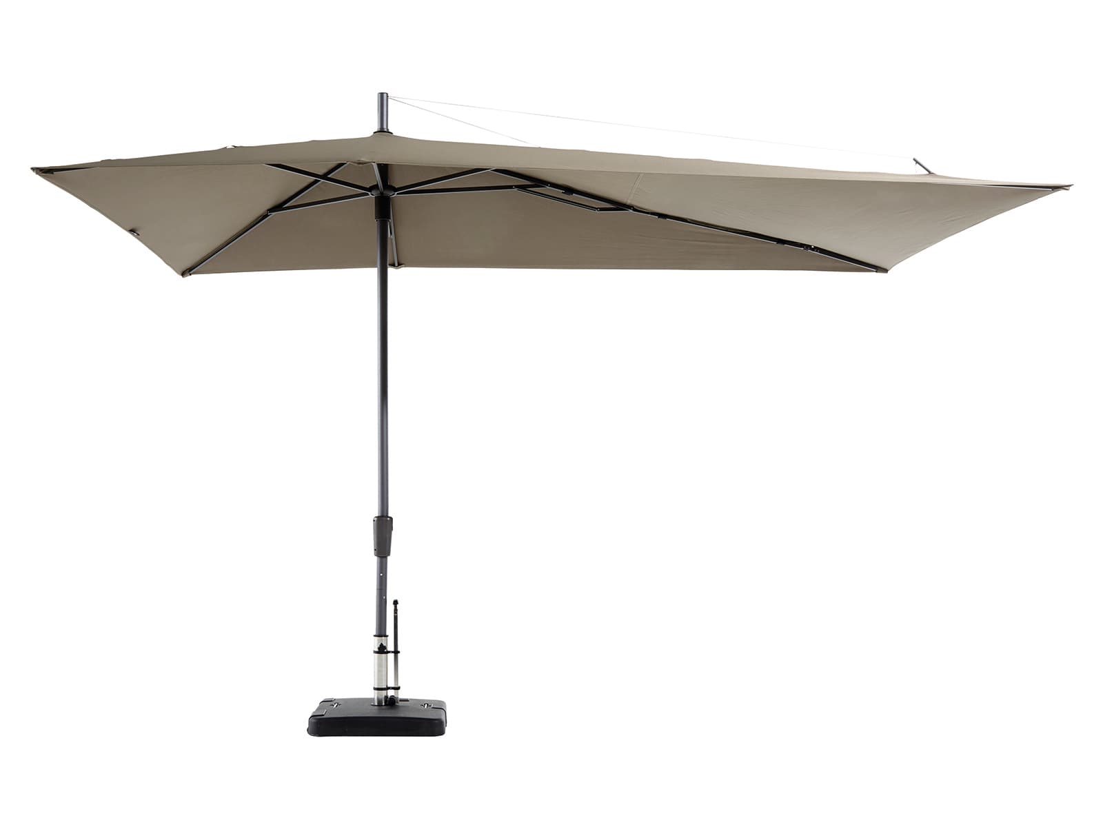 Madison Asymetriq Sideway 360 x 220 cm parasol - Taupe