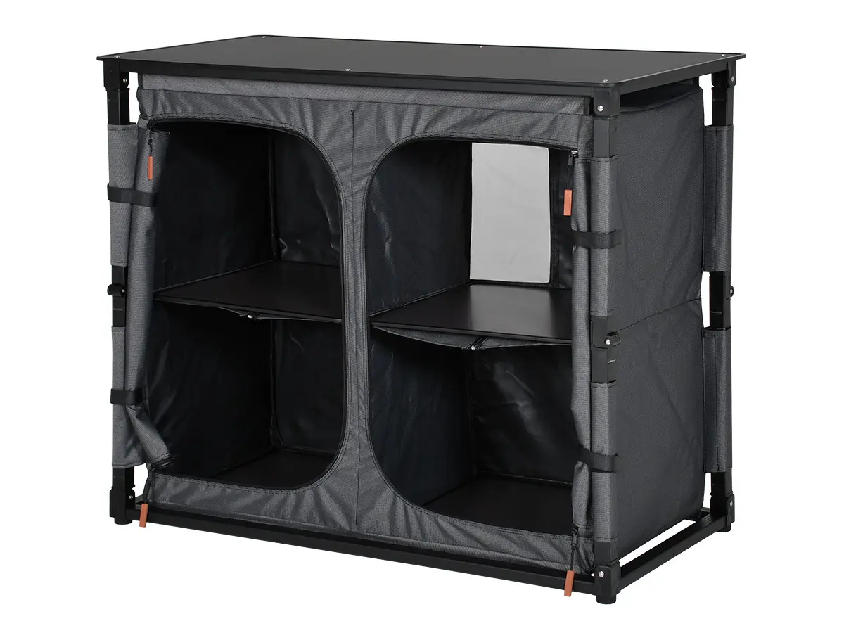 Obelink Ravenna Alu Quick campingkast - Black