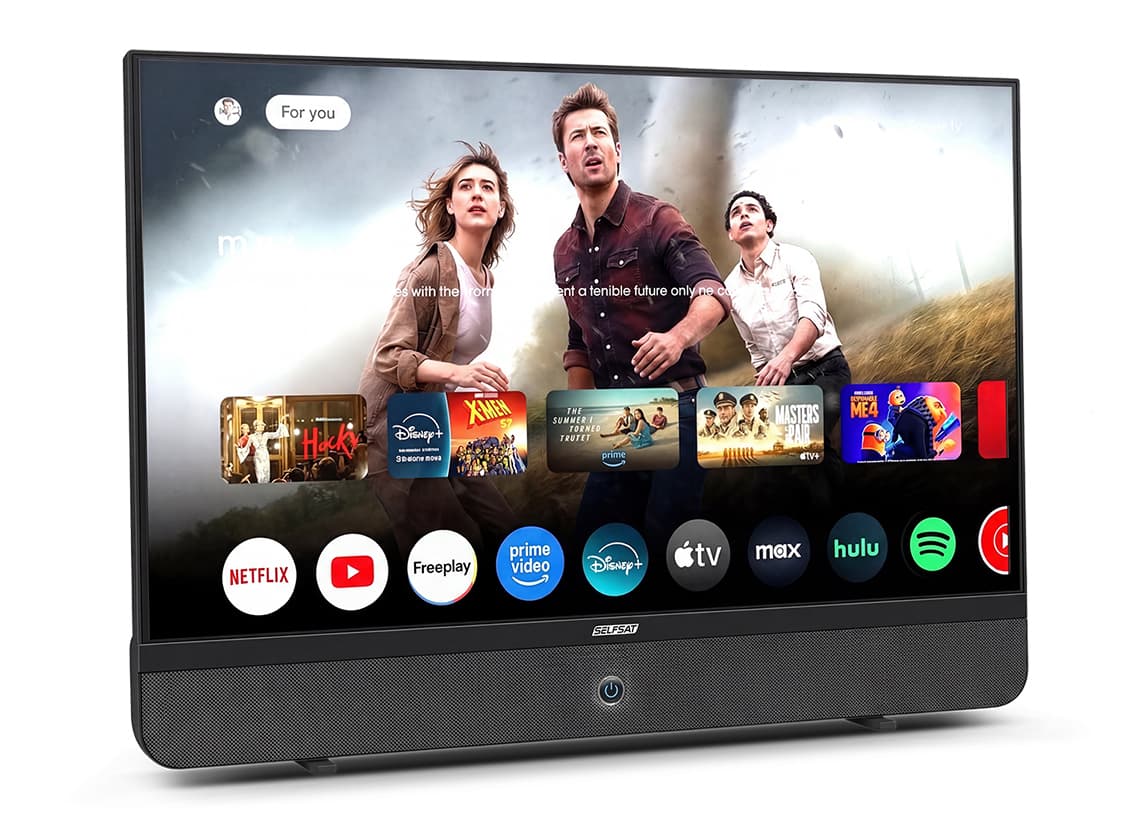 Selfsat MSD 27 draadloze Streaming Display - black
