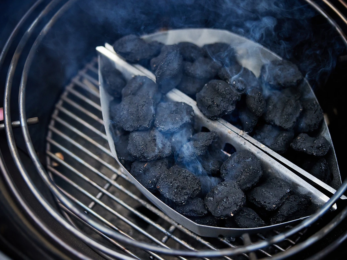 Weber E6 Summit Kamado barbecue