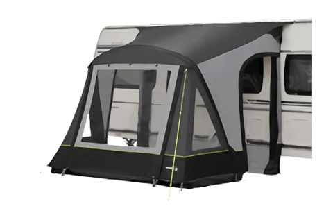 Deeltenten caravan