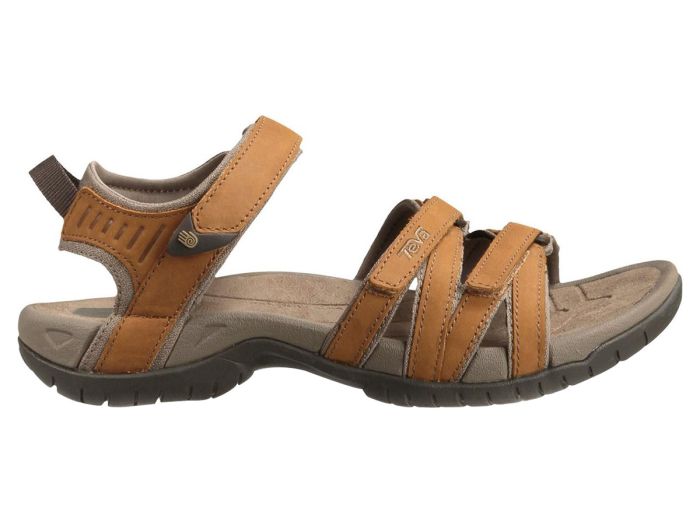 film pomp doorgaan Teva Tirra Leather Rust dames sandalen