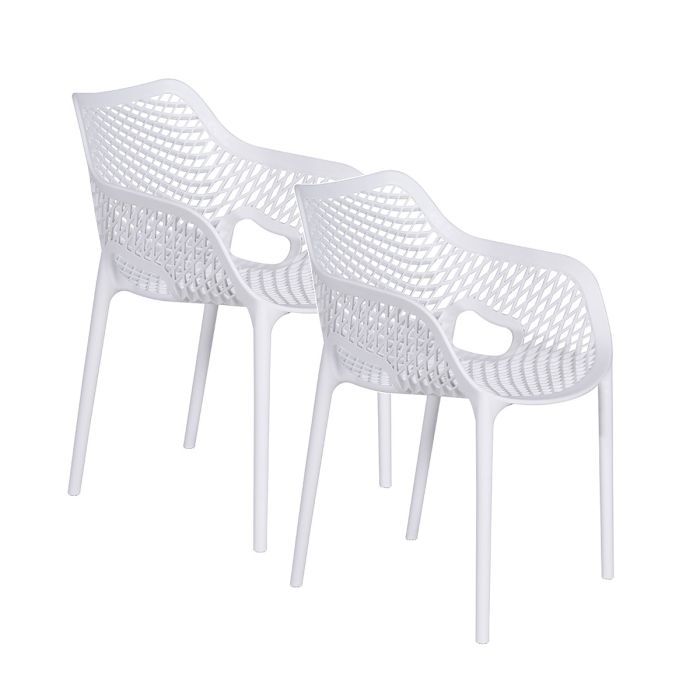 witte tuinstoelen plastic