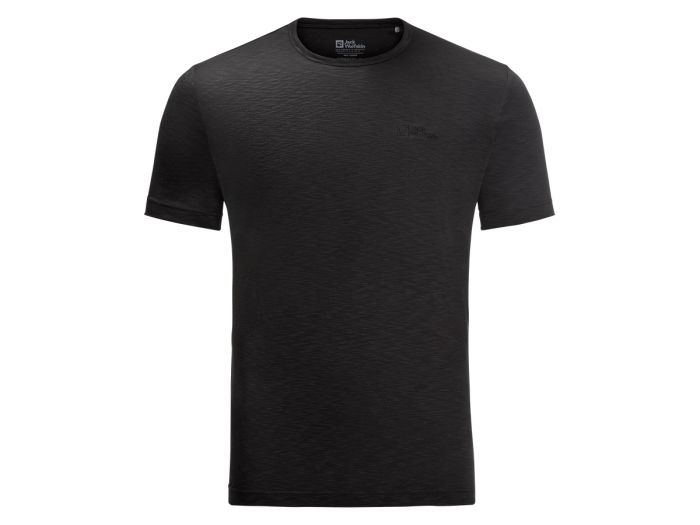 Jack Wolfskin Travel Black heren T shirt