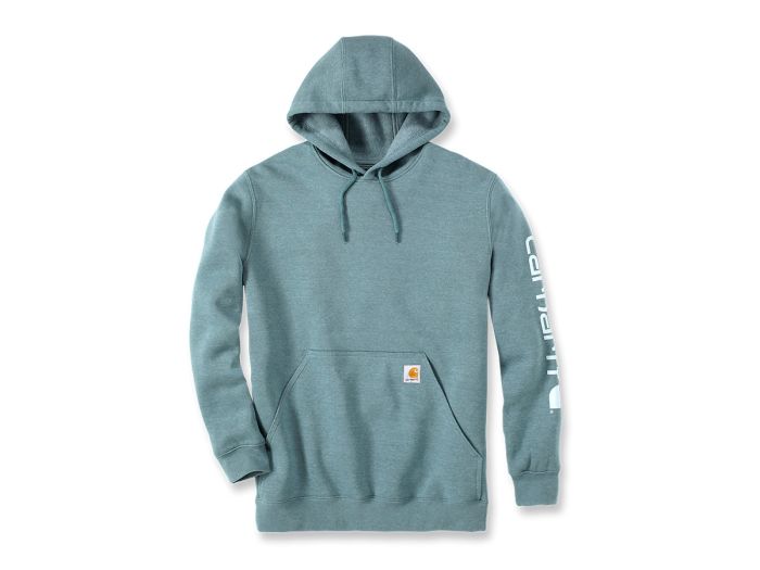 Carhartt TS0288 Logo Graphic Sea Pine Heather heren sweater