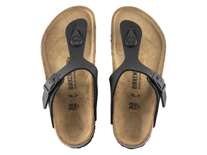 Birkenstock Gizeh BF Black smalle kinderslippers