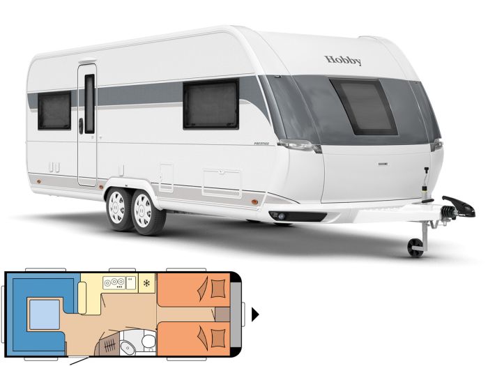 Hobby Prestige 620 CL 2024 caravan