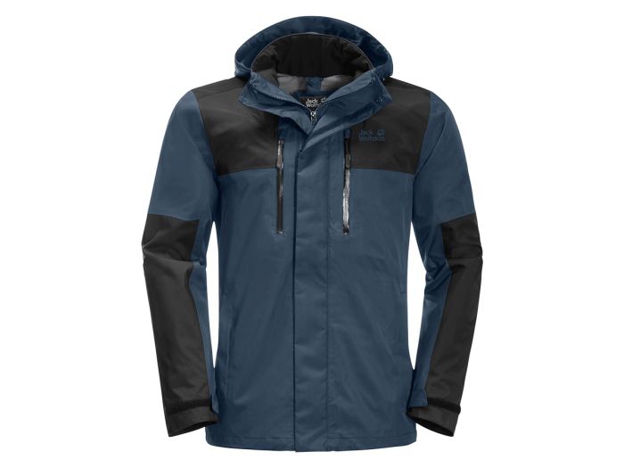 Weigering klein kofferbak Jack Wolfskin Jasper Flex Thunder Blue heren jas