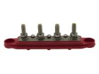 BBA M8 4-punts busbar - red
