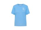 Jack Wolfskin Vonnan Graphic dames shirt - Mid Blue