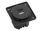 Berker integro USB A/C inbouwdoos - anthracite