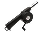 Zwarte BBQ ventilator