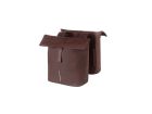 Basil City 28-32 Liter dubbele fietstas - Roasted Brown
