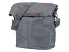 Basil City Shopper fietstas - Grey Melee