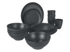 Bo-Camp Industrial Orville 16-delig serviesset - Anthracite