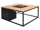 Cosi Fires Cosiloft 100 vuurtafel - Black / Teak