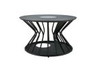 Cosi Fires Cosilumia Ø 70 cm verlichte loungetafel - Black