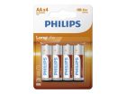 Philips LongLife AA batterijen - 4 stuks