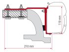 Fiamma F45 adapter Mercedes Vito voor 2004