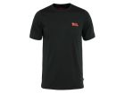 Fjällräven Abisko Wool Logo SS Black heren T-shirt
