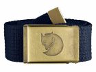 Fjällräven Canvas Brass riem - Dark Navy