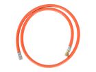 Obelink "1/4" links x 6 mm gasslang - 1,50 meter