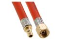 Gimeg PVC 1/4 links x quick release gasslang - 3 meter