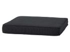 Madison Luxe Rib Black 73 x 73 cm loungekussen - Zitkussen