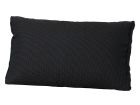 Madison Luxe Rib Black 60 x 40 cm loungekussen - Rugkussen