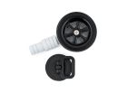NavyLoad 20 - 25 mm haakse afvoer - black