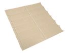 NC Outdoor 2,9 x 3,0 harmonica schaduwdoek - Gebroken wit