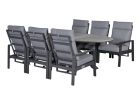 Outdoor Feelings Nice Edson 220 XL diningset - Grey Teak