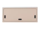 NRF 900 x 600 mm getint dubbelglas klapraam - bronze