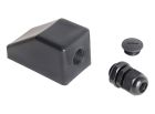 Obelink dakdoorvoer 1-voudig - Black