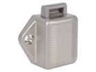 Obelink mini kast- toiletdeurslot - Silver