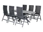 Outdoor Feelings Estate Edson 220 grey teak diningset