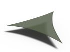 Platinum Coolfit 3,6m olive driehoek schaduwdoek
