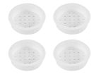 Ronde inbouw rozetten - White