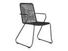 Outdoor Feelings Silva black diningstoel