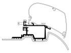 Thule adapter Sprinter >2007 Crafter 2007 - 2016