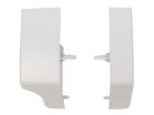 Thule Omnistor set eindkappen voorlijst 5200 wit