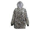 Unique Living oversized panterprint hoodie